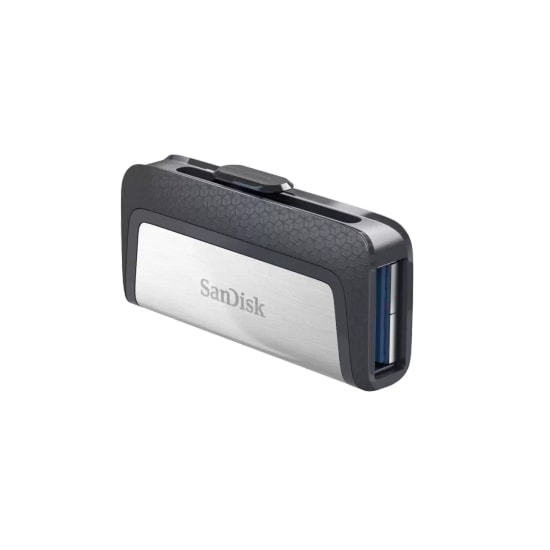 SanDisk Ultra Dual Drive SDDDC2-128G-G46 128GB USB Type-C Flash Bellek - 150MB/s Okuma Hızı, USB 3.1, Çift Yönlü