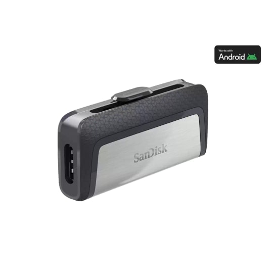 SanDisk Ultra Dual Drive SDDDC2-128G-G46 128GB USB Type-C Flash Bellek - 150MB/s Okuma Hızı, USB 3.1, Çift Yönlü
