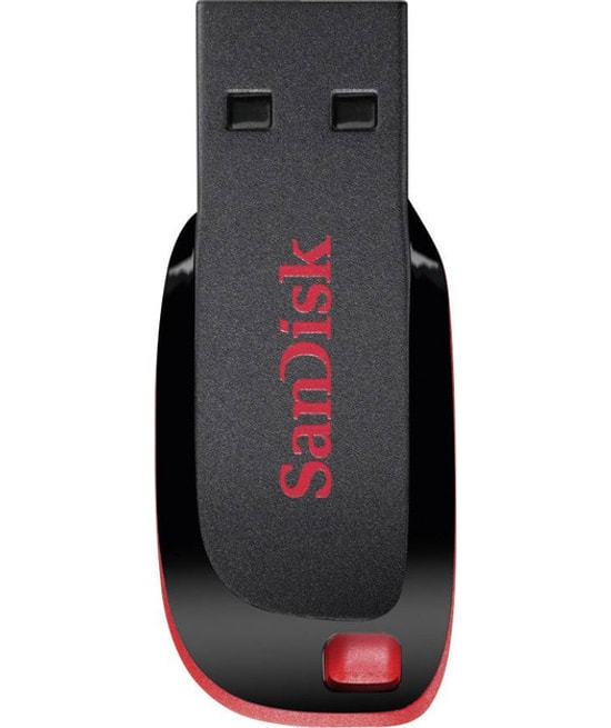 Sandisk Cruzer Blade 32GB USB 2.0 Flash Bellek (SDCZ50-032G-B35) - NAND, USB Type-A, Kompakt Tasarım