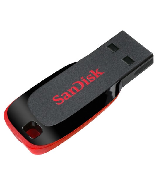Sandisk Cruzer Blade 32GB USB 2.0 Flash Bellek (SDCZ50-032G-B35) - NAND, USB Type-A, Kompakt Tasarım