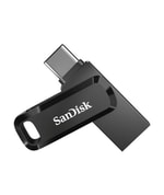 SanDisk Ultra Dual Drive Go 128GB USB Type-C  & Type-A Flash Bellek (SDDDC3-128G-G46) - 400MB/s, Çift Yönlü, Siyah