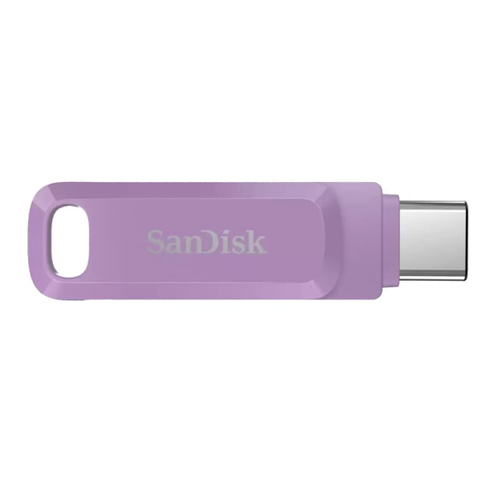 SanDisk Ultra Dual Drive Go 128GB USB Type-C  & Type-A Flash Bellek (SDDDC3-128G-G46) - 400MB/s, Çift Yönlü, Siyah