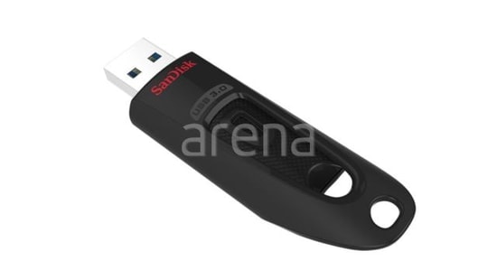 Sandisk SDCZ48-128G-U46 Ultra 128GB USB 3.0 USB Bellek - 100MB/s Okuma Hızı, Kompakt Tasarım, Anahtarlık Deliği
