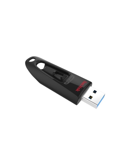 Sandisk SDCZ48-128G-U46 Ultra 128GB USB 3.0 USB Bellek - 100MB/s Okuma Hızı, Kompakt Tasarım, Anahtarlık Deliği