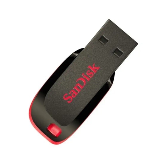 SanDisk 16GB Cruzer Blade SDCZ50-016G-B35 USB Bellek - USB 2.0, NAND Depolama, Kompakt Tasarım, USB Type-A Arayüz