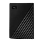 WD My Passport Ultra 1 TB Siyah Taşınabilir Disk (WDBYVG0010BBK-WESN) - Micro-B Giriş, USB 3.2, 2.5" HDD, Şifreli Koruma