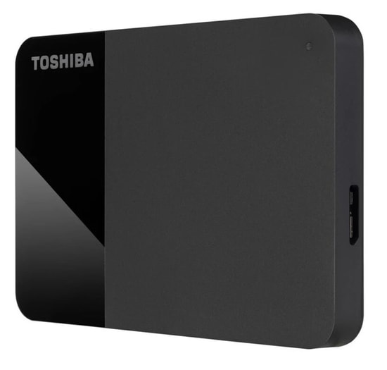 Toshiba Canvio Ready 1TB USB 3.2 Gen1 2.5" Siyah Taşınabilir Disk (HDTP310EK3AA) - USB Micro-B Bağlantılı Harici HDD