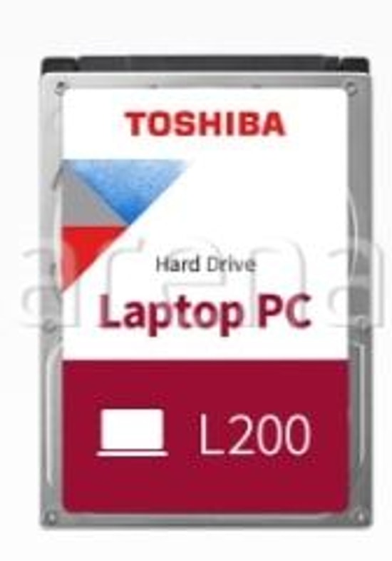 Toshiba L200 Slim 1TB 2.5" Hard Disk (HDWL110UZSVA) - 5400RPM, SATA 3 HDD, 128MB Önbellek, Sarsıntı Sensörü