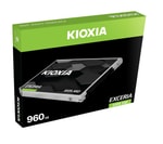 KIOXIA Exceria 960GB 2.5" SATA 3D NAND SSD (LTC10Z960GG8) - 555/540 MB/s Okuma/Yazma, Darbeye Dayanıklı, TRIM Desteği
