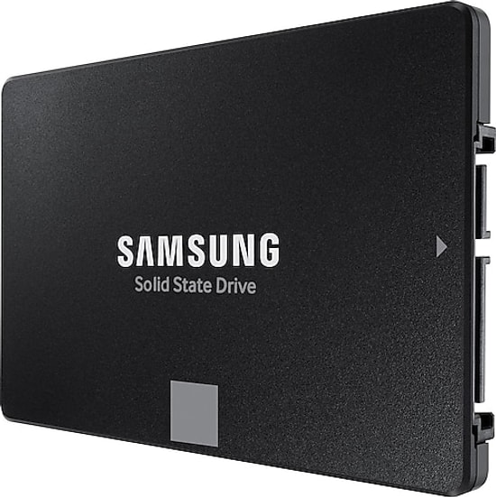 Samsung 870 Evo 2TB 2.5" SATA III SSD (560/530MB/s) - MZ-77E2T0BW, Yüksek Performanslı Katı Hal Sürücüsü