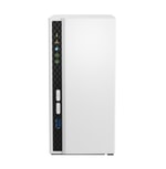 QNAP TS-233 2GB RAM 2 Yuvalı Beyaz NAS Cihazı - 2x3.5" Disk Desteği, Arm Quad-Core İşlemci, USB 3.2, Gigabit Ethernet