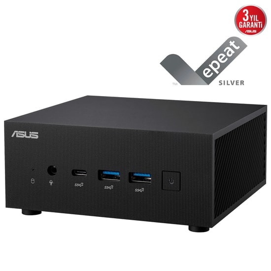 ASUS PN64-BB3012MD i3-1220P Barebone Mini PC - RAM Yok, Disk Yok, FreeDOS, Intel Grafik, WiFi 6E, BT, VESA