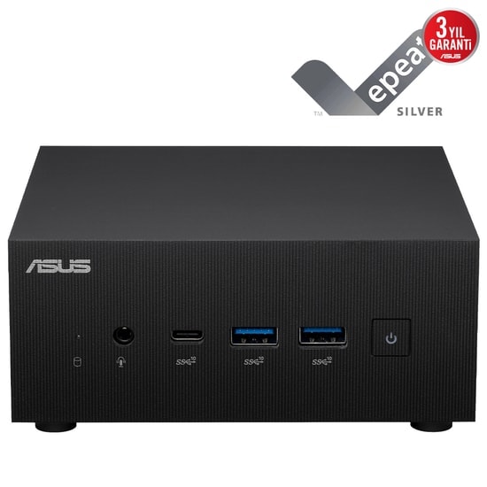 ASUS PN64-BB3012MD i3-1220P Barebone Mini PC - RAM Yok, Disk Yok, FreeDOS, Intel Grafik, WiFi 6E, BT, VESA