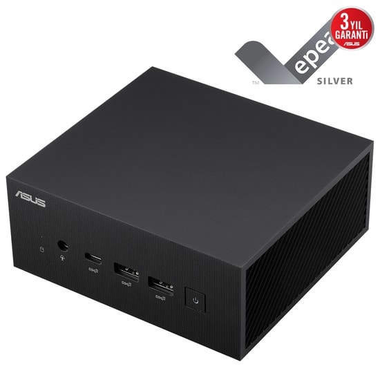 ASUS PN64-BB3012MD i3-1220P Barebone Mini PC - RAM Yok, Disk Yok, FreeDOS, Intel Grafik, WiFi 6E, BT, VESA