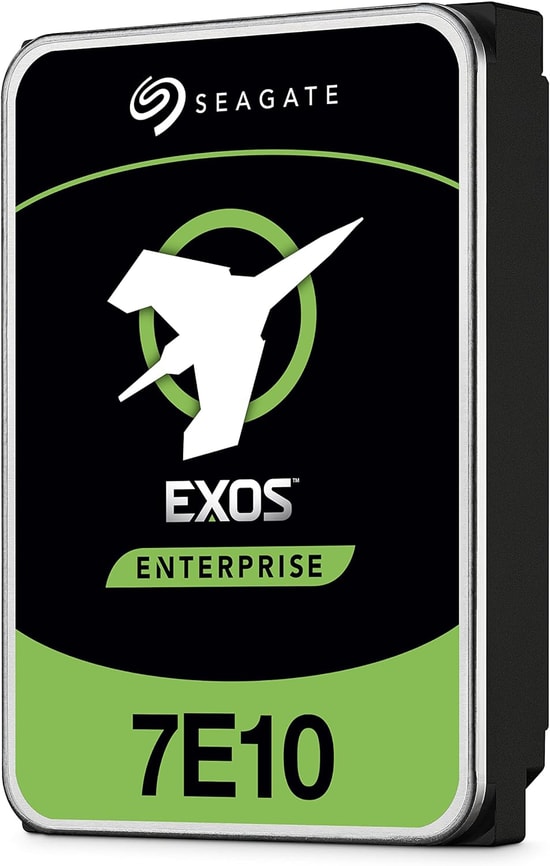 Seagate Exos 10TB 7E10 SATA 3.0 7200 RPM 3.5" Harddisk (ST10000NM017B) - 7200 RPM, 256 MB Önbellek, 512e/4Kn SAS