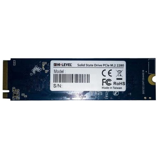 Hi-Level 512GB M.2 NVMe SSD (HLV-M2PCIeSSD2280/512G) - 3300 MB/s Okuma, 3100 MB/s Yazma, PCIe 3.0, Yüksek Performans