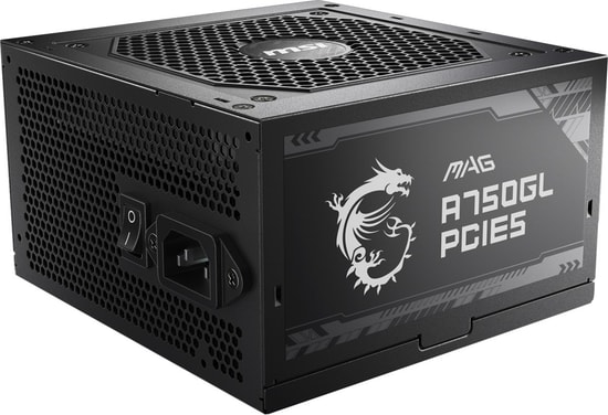 MSI MAG A750GL PCIE5 750W 80+ Gold Güç Kaynağı - ATX 3.1, PCIe 5.1, Yüksek Verimlilik, Kompakt Tasarım Power Supply