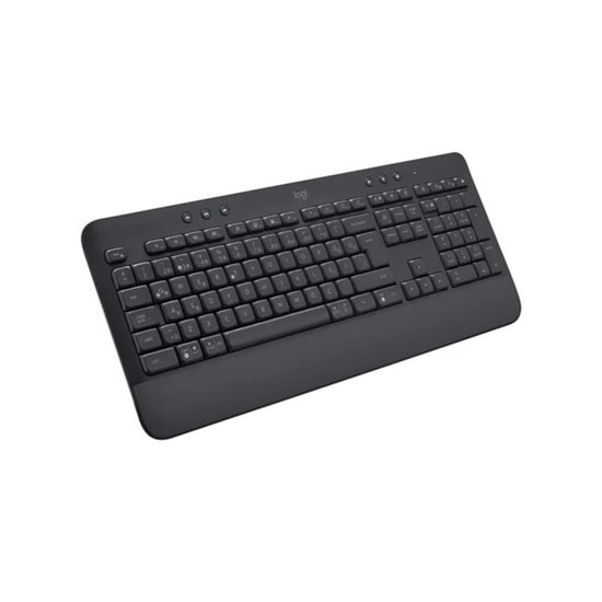 Logitech K650 Signature Kablosuz Klavye Grafit Siyah (920-010919) - Avuç içi desteği, Sıvı dökülmelerine dayanıklı