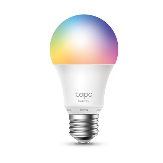 TP-Link Tapo L530E Akıllı Wi-Fi LED Ampul - 8.7W, 806 Lümen, E27 Duy, RGB Çok Renkli, Dimmerli, Sesli Komut Desteği