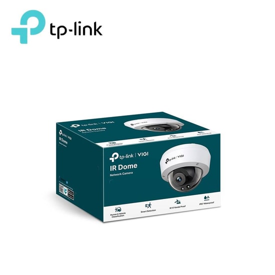 TP-Link VIGI C220I-4MM 2MP IR Dome Network Kamera - 4mm Lens, 30 Metre Gece Görüşü, Akıllı Algılama, Dahili Mikrofon