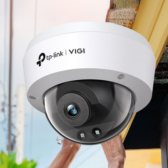 TP-Link VIGI C220I-4MM 2MP IR Dome Network Kamera - 4mm Lens, 30 Metre Gece Görüşü, Akıllı Algılama, Dahili Mikrofon