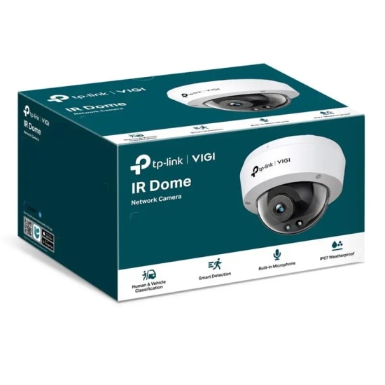 TP-Link VIGI C220I-2.8MM 2MP IR Dome Network Kamera - 30 Metre Gece Görüşlü, Akıllı İnsan/Araç Algılamalı, IK10, IP67 