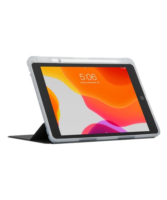 Targus SafePort Antimicrobial Slim Ipad 10.2" Gri Kılıf (TARTHD515GL) - Antibakteriyel Koruma, Darbeye Dayanıklı