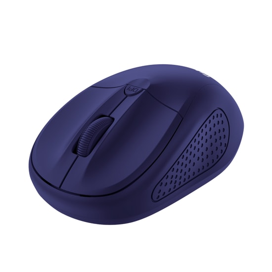 Trust 24796 Primo Mavi Kablosuz Optik Mouse - Ergonomik Tasarım, 1600 DPI, 4 Tuşlu, 6m Menzil