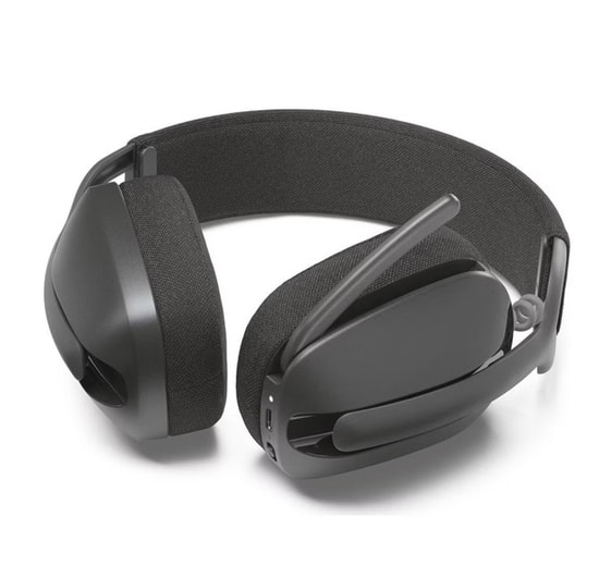 Logitech Zone Vibe 100 Siyah Kablosuz Kulaklık (981-001213) - 40mm Dinamik Sürücü, Bluetooth 5.2, ENC Mikrofon Kumandalı