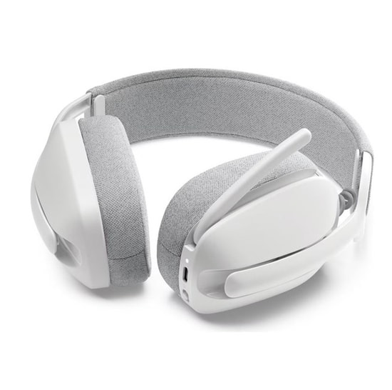 Logitech Zone Vibe 100 Beyaz Kablosuz Kulaklık (981-001219) - 40mm Dinamik Sürücü, Bluetooth 5.2, ENC Mikrofon Kumandalı