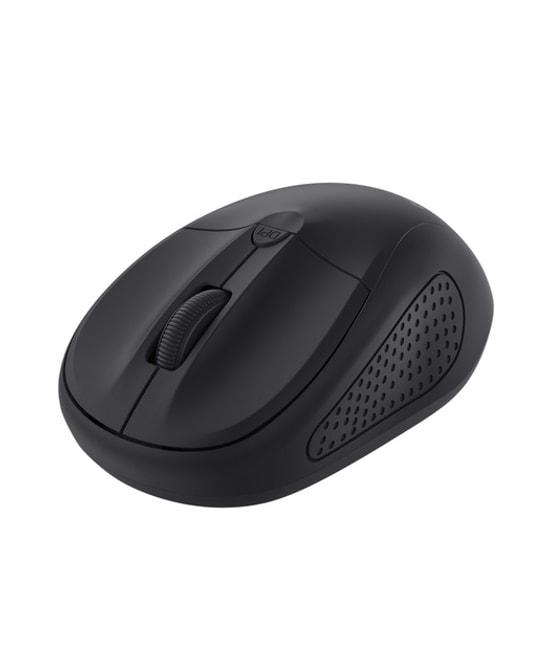 Trust Primo TRU24794 Kablosuz Optik Mouse - Siyah, 1600 DPI, 4 Tuşlu, Ergonomik Tasarım, 6 Metre Menzil