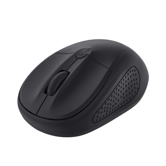 Trust Primo TRU24794 Kablosuz Optik Mouse - Siyah, 1600 DPI, 4 Tuşlu, Ergonomik Tasarım, 6 Metre Menzil