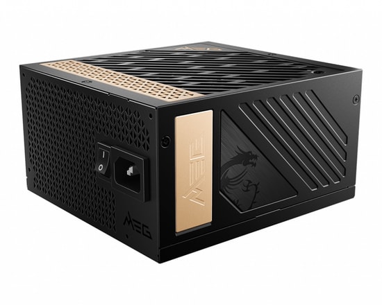 MSI MEG AI1300P PCIe5 1300W 80+ Platinum Full Modüler ATX 3.1 Güç Kaynağı - 10 Yıl Garanti