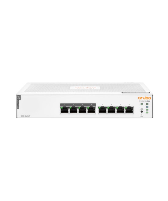 HPE Aruba Instant On 1830 8 Port Gigabit PoE+ 65W Yönetilebilir Switch (JL811A) - Küçük İşletmeler İçin İdeal