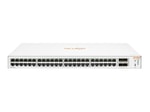 HPE Aruba Instant On 1830 JL815A Switch - 48 Port Gigabit, 4xSFP, 24xPoE, 370W PoE Güç, Web Yönetilebilir Anahtar