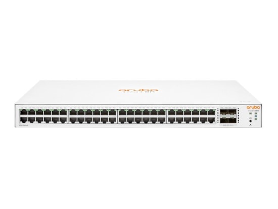 HPE Aruba Instant On 1830 JL815A Switch - 48 Port Gigabit, 4xSFP, 24xPoE, 370W PoE Güç, Web Yönetilebilir Anahtar