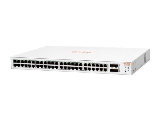HPE Aruba Instant On 1830 JL815A Switch - 48 Port Gigabit, 4xSFP, 24xPoE, 370W PoE Güç, Web Yönetilebilir Anahtar