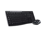 Logitech MK270 Siyah Kablosuz Türkçe Q Düzen Klavye Mouse Seti (920-004525) - Uzun Pil Ömrü, USB Alıcılı