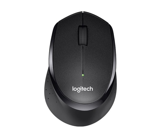 Logitech B330 Sessiz Siyah Kablosuz Mouse (910-004913) - 1000 DPI Optik, 3 Tuşlu, USB Alıcılı, Uyku Modu, 10m Menzil