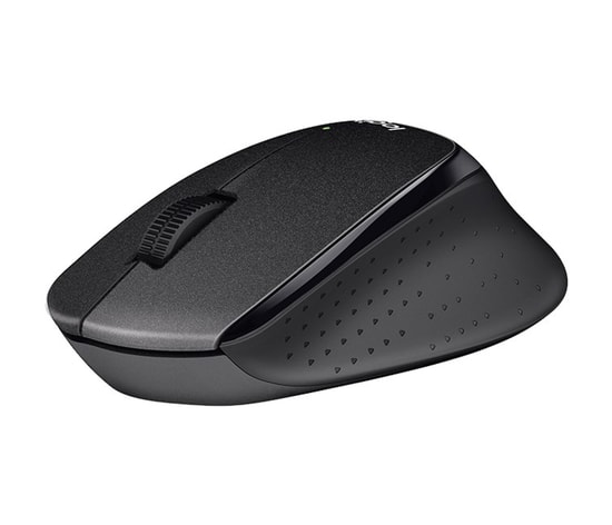Logitech B330 Sessiz Siyah Kablosuz Mouse (910-004913) - 1000 DPI Optik, 3 Tuşlu, USB Alıcılı, Uyku Modu, 10m Menzil