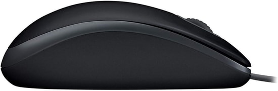 Logitech B110 Sessiz Kablolu Optik Mouse Siyah (910-005508) - Ergonomik Tasarım, Yüksek Performans