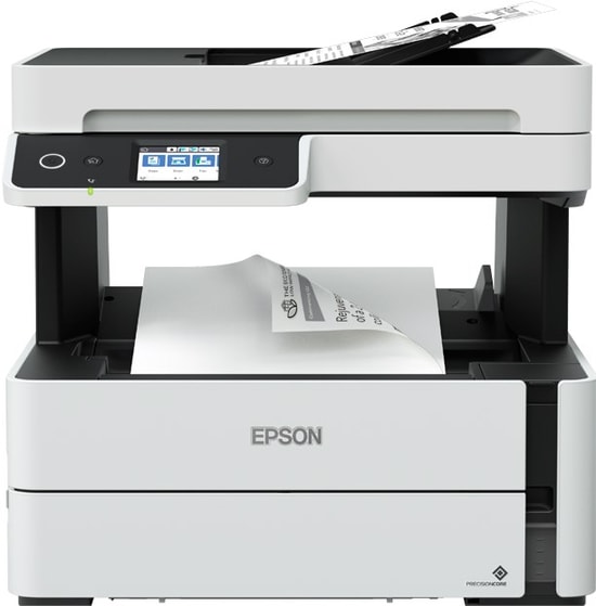 Epson EcoTank M3170 Siyah Beyaz Tanklı Yazıcı (C11CG92404) - 20ppm, WiFi, Tarayıcı, Fotokopi, Faks, Dubleks, LCD Ekranlı
