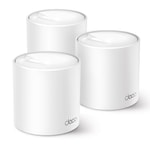 TP-Link Deco X50-3P AX3000 Mesh Wi-Fi Sistemi (Üçlü Paket) - 600m Kapsama, WiFi 6, 150+ Cihaz, AI Mesh, 2x Gigabit LAN