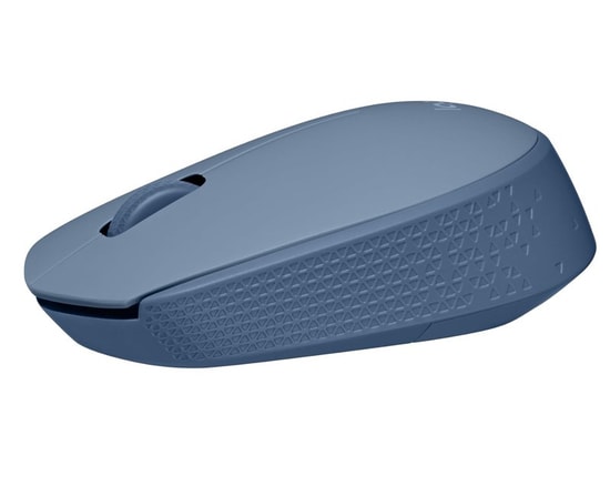 Logitech M171 Açık Mavi Kablosuz Nano Mouse (910-006866) - 1000 DPI, Optik Sensör, 2.4 GHz Bağlantı, Tak Çalıştır