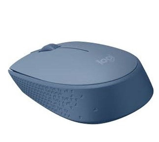Logitech M171 Açık Mavi Kablosuz Nano Mouse (910-006866) - 1000 DPI, Optik Sensör, 2.4 GHz Bağlantı, Tak Çalıştır