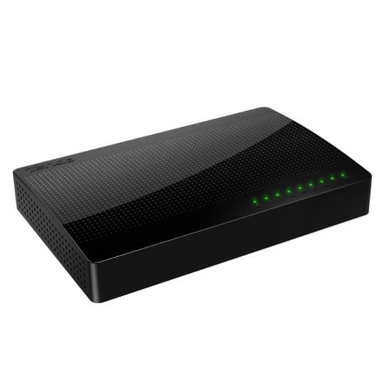 Tenda SG108 8 Port Gigabit Switch: 10/100/1000Mbps Hızlı Ethernet Bağlantısı, Tak Çalıştır, Masaüstü/Duvar Montajı