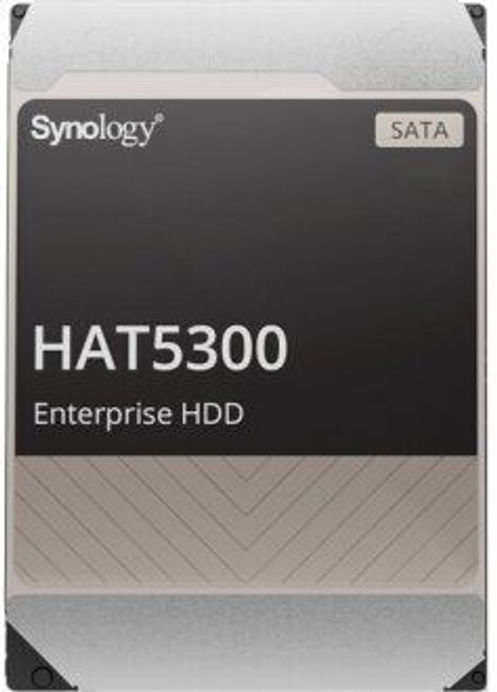 Synology HAT5300-12T 12TB 7200RPM SATA 3.5" Dahili Hard Disk - 240MB/s, SATA 3 Kurumsal HDD, 256MB Önbellek