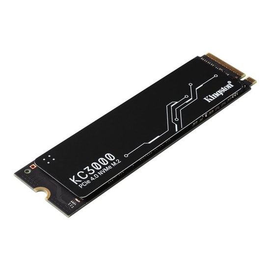 Kingston KC3000 1TB PCIe Gen4 NVMe M.2 Grafen Soğutuculu SSD (SKC3000S/1024G) - 7000/6000 MB/s, 1GB DDR4 Önbellek