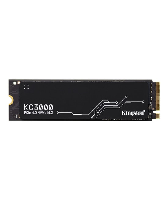Kingston KC3000 1TB PCIe Gen4 NVMe M.2 Grafen Soğutuculu SSD (SKC3000S/1024G) - 7000/6000 MB/s, 1GB DDR4 Önbellek