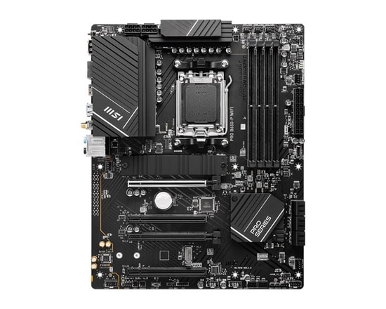 MSI Pro B650-P WiFi Anakart: AMD AM5, DDR5 7200MHz OC, Çift M.2, HDMI, DP, Wi-Fi 6E, USB 3.2, 2.5G LAN, ATX